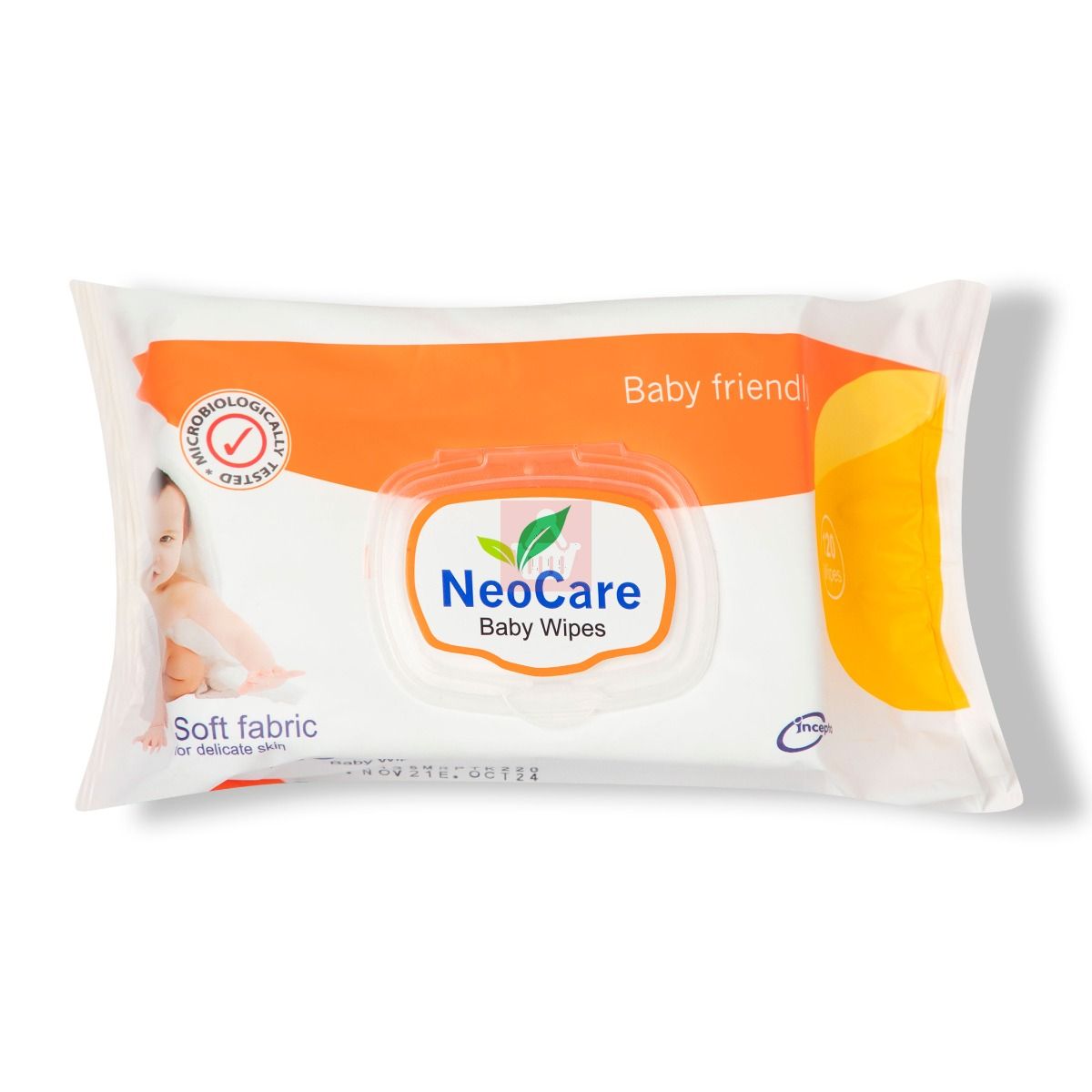 Neocare Soft Fabric Baby Wet Wipes 120 wipes