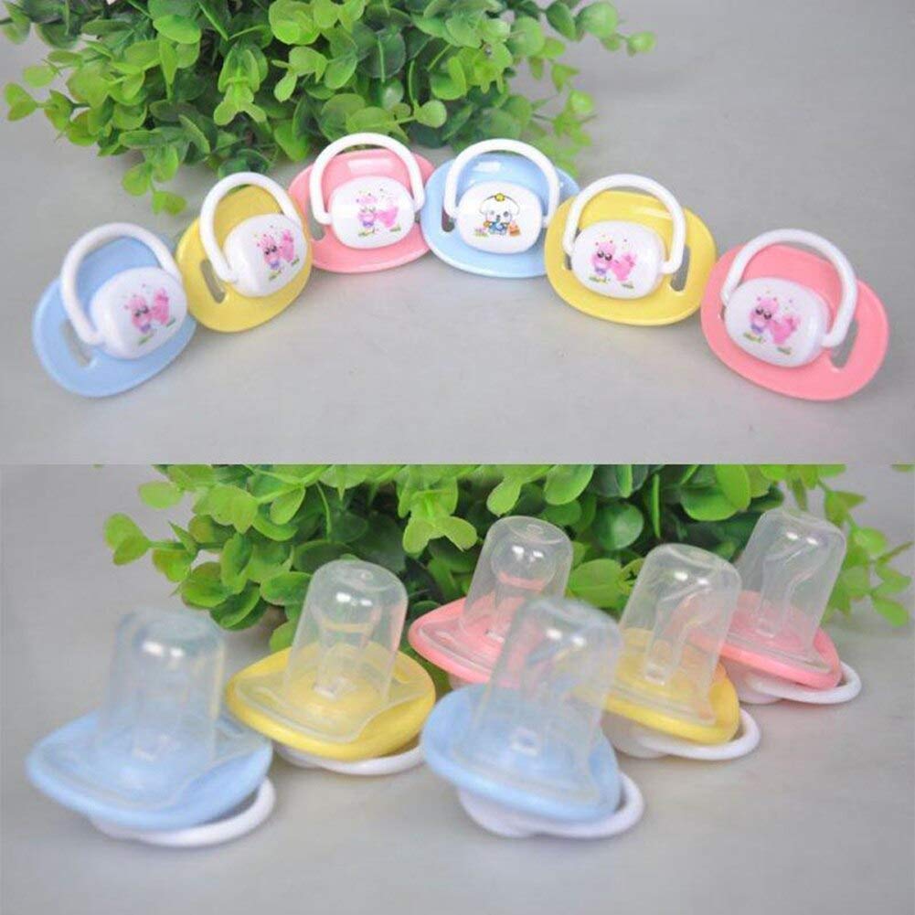 BabySmile Cartoon Face Petals Liquid Silicone Pacifier