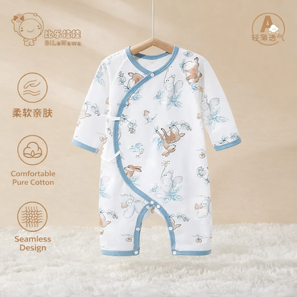 100% Pure Cotton Baby Romper Long Sleeves ( China )