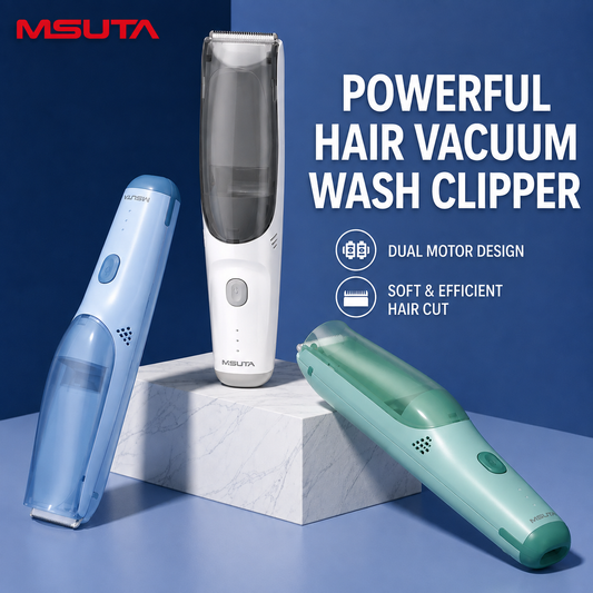 MISUTA Baby Hair Clipper – Waterproof Electric Hair Trimmer