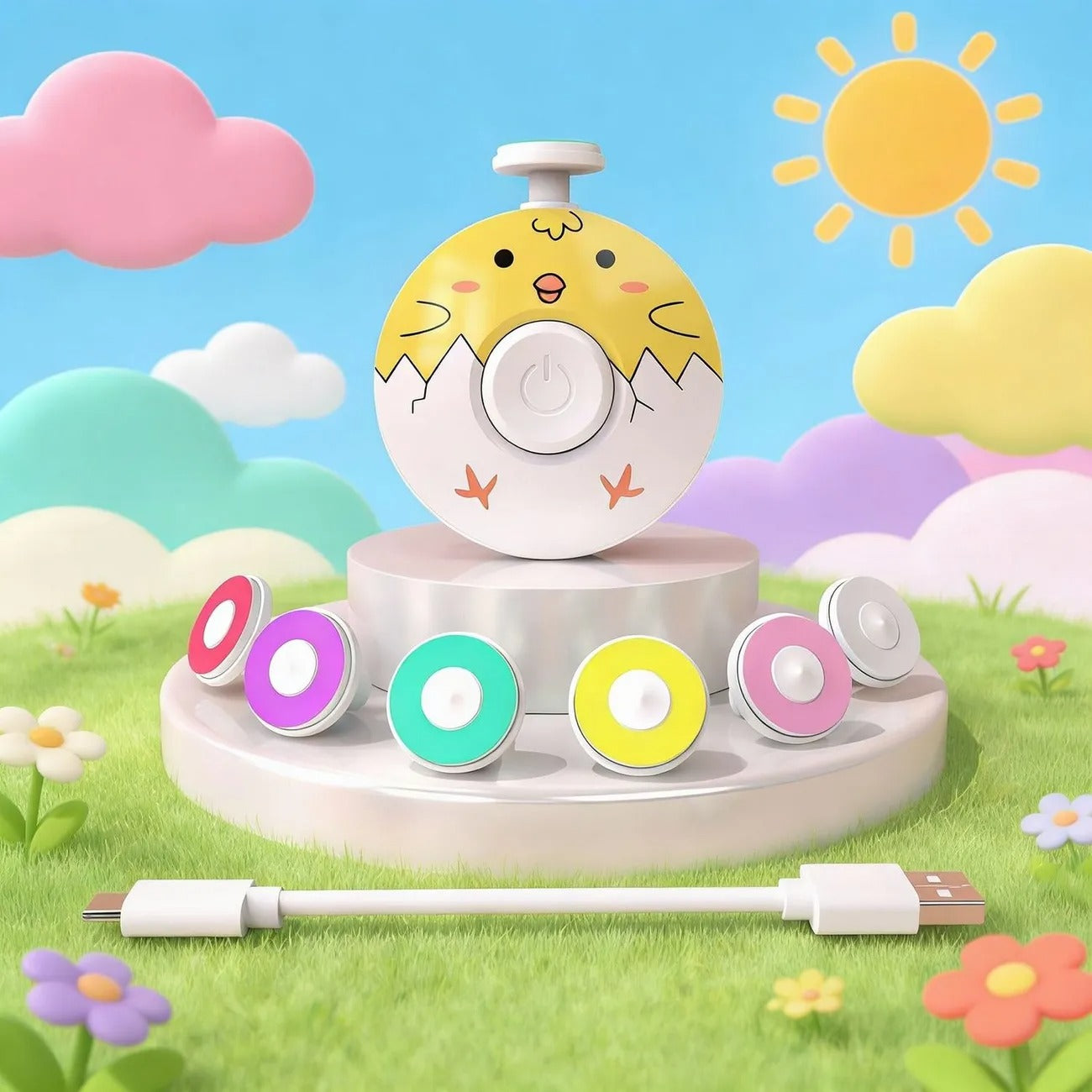 Rechargeable Electric Baby Nail Trimmer