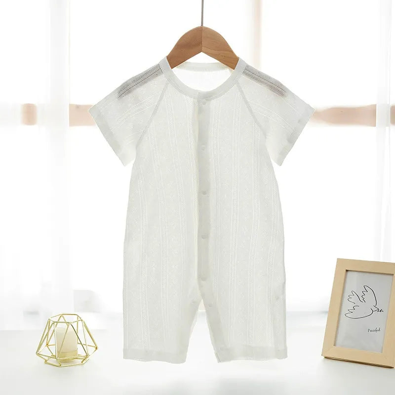 Baby Summer Jumpsuit Short-Sleeved (China)