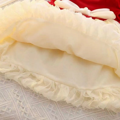 Baby Girl Party Dress with Bow ( China )