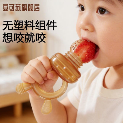 Full Silicon Baby Fruit Pacifier