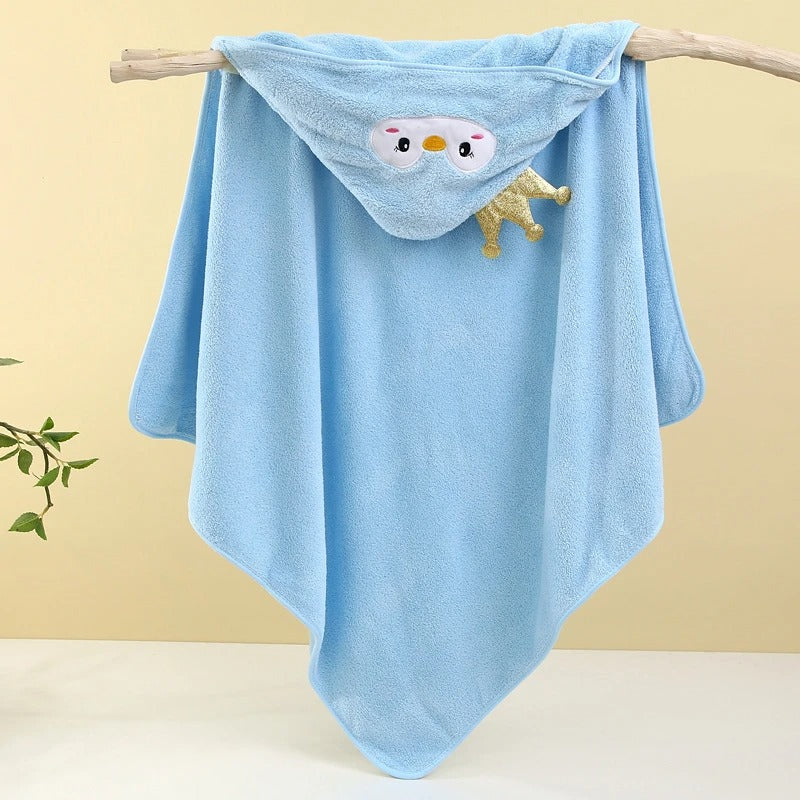 Soft Baby Hooded Bath Towel ( China )