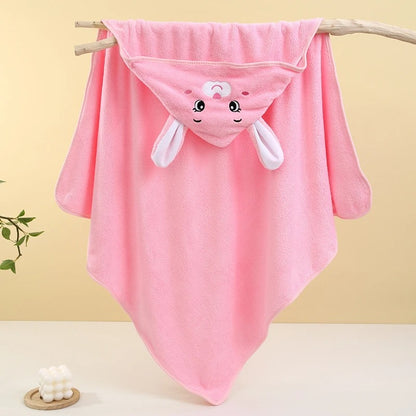 Soft Baby Hooded Bath Towel ( China )