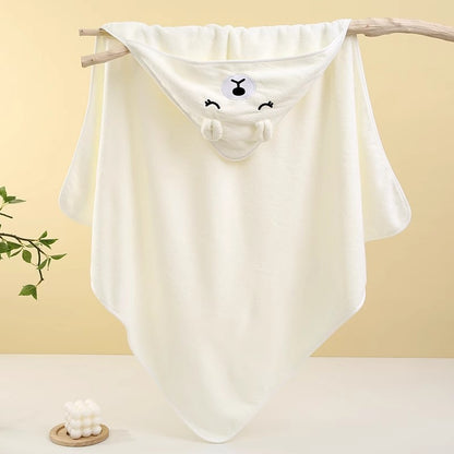 Soft Baby Hooded Bath Towel ( China )