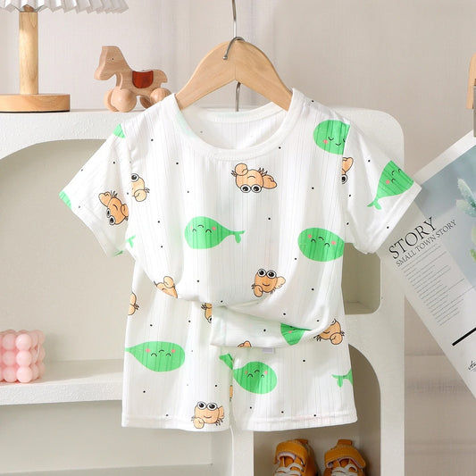 China Imported Summer T-Shirt & Shorts Set