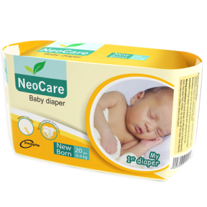 Neocare Baby Diaper Newborn 0-4Kg 20pcs