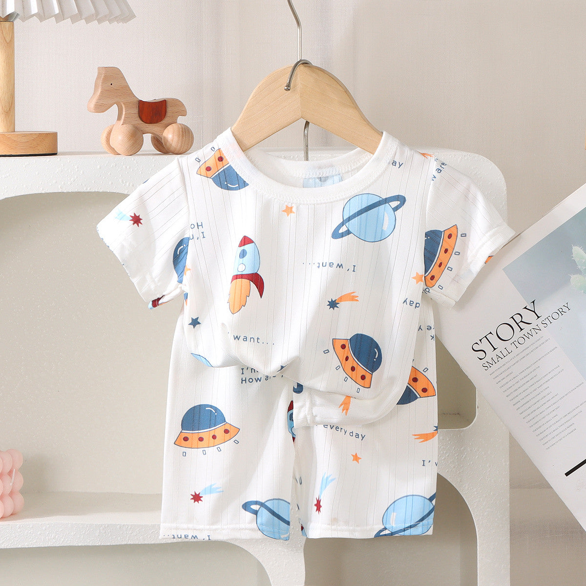 China Imported Summer T-Shirt & Shorts Set