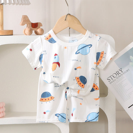 China Imported Summer T-Shirt & Shorts Set