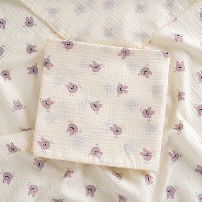 China Imported Soft 2-layer Cotton Baby Gauze Bath Towel 1pcs