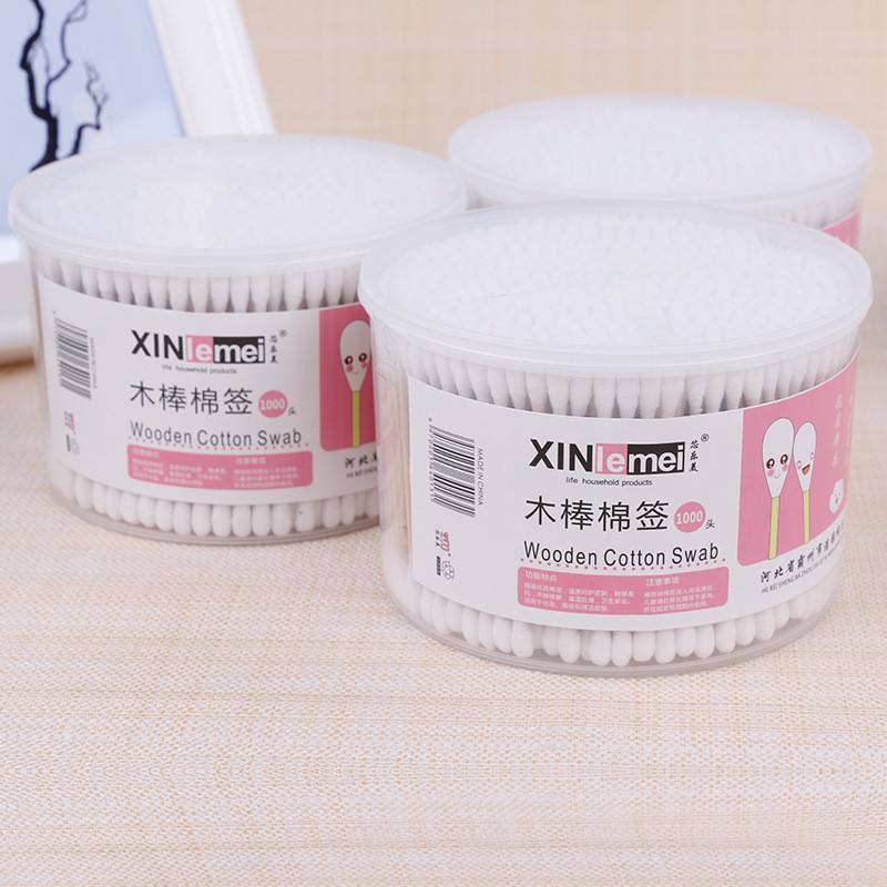 Wooden Baby Cotton Swab (500 Pcs) | Extra Soft Cotton Bud for Newborn Care