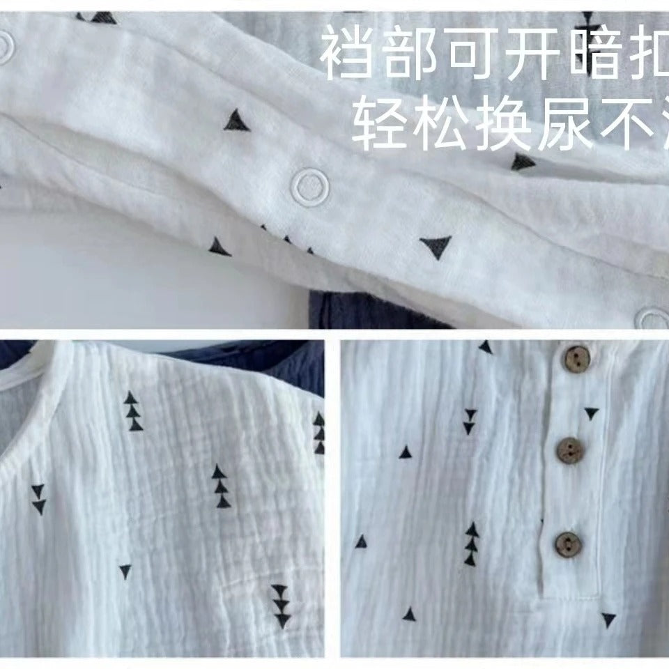 Imported Pure Cotton Baby Romper – Korean Style